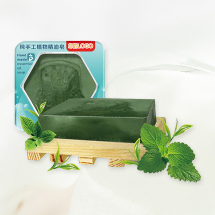 绿茶薄荷精油皂